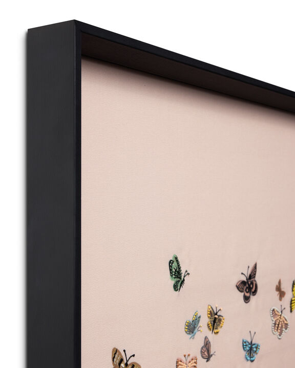 Butterflies Multi 3'1"x2'1" Wall Art